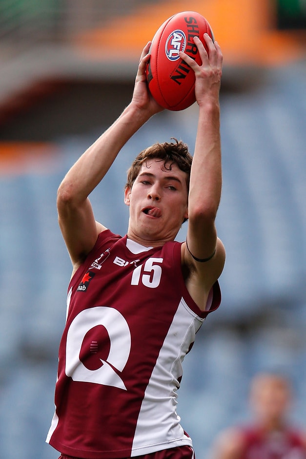 AFL 2015 Under 18 - Qld v Tas Jacob Allison looks likely to join the Lions after being developed by the club's academy - ${keywords}